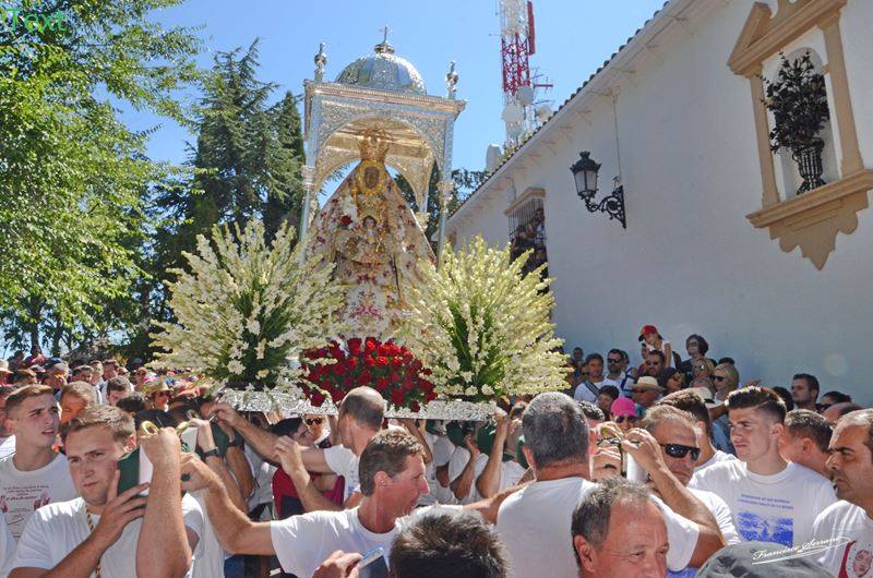Fotos de la «Baja» de la Virgen de la Sierra 2017